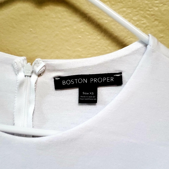 Boston Proper White Dress - Picture 6 of 6